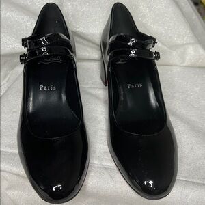 NWOT Christian Louboutin Miss Jane Pump Size 37 1/2 /US 7